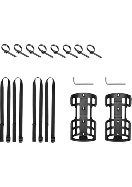 Newboler 2 Adet Taşınabilir Su Geçirmez Bisiklet Çatal Çantası Montaj Koltuğu Elektrikli Scooter Çantası Montaj Tabanı Bisiklet Ön Çanta Tabanı (Yurt Dışından) fırsatları