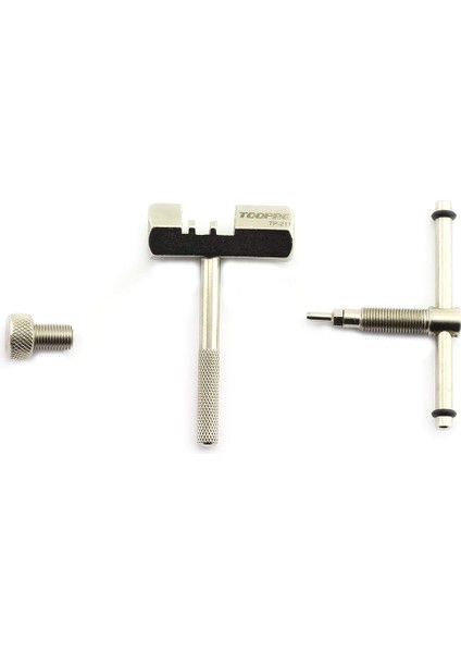 Toopre Bisiklet Zinciri Kırıcı Bisiklet El Tamir Aleti Vida Tipi Zincir Perçin Çıkarıcı Mtb Zincir Pim Ayırıcı (Yurt Dışından) indirimleri