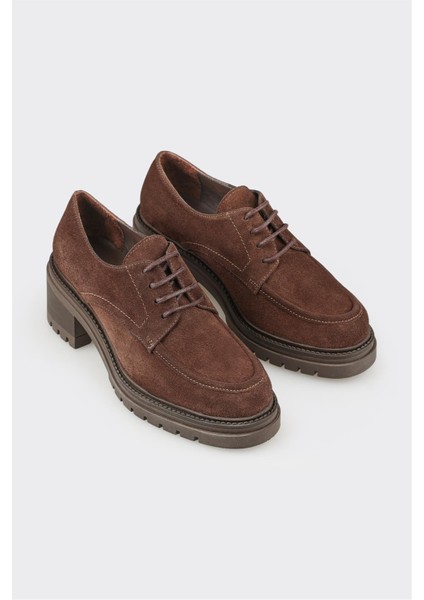 Kahve Deri Kadın Topuklu Ayakkabı fiyatları