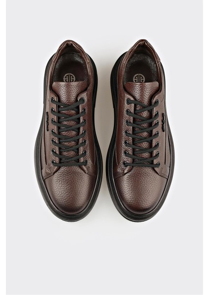 Kahve Deri Erkek Spor Ayakkabı fırsatları