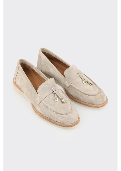 Bej Deri Kadın Günlük Ayakkabı fiyatları