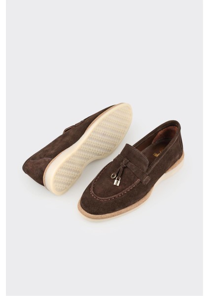 Kahve Deri Kadın Günlük Ayakkabı modelleri