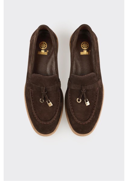 Kahve Deri Kadın Günlük Ayakkabı fırsatları