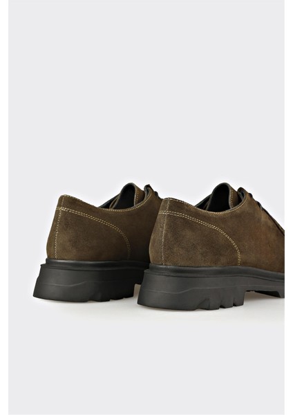 Haki Deri Kadın Günlük Ayakkabı indirimleri