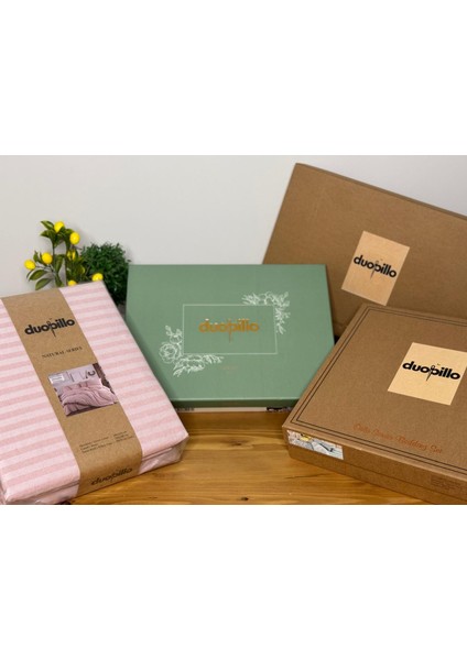 Çift Kişilik Nevresim Takımı - Safir Kahve modelleri