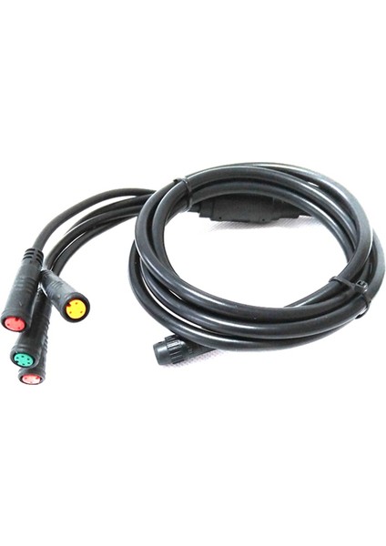 E-Bike 1t4 E-Bike Uzatma Kablosu Su Geçirmez Konnektör Elektrikli Bisiklet Fren Ekran Gaz Kelebeği Bisiklet Parçası Için. (Yurt Dışından)