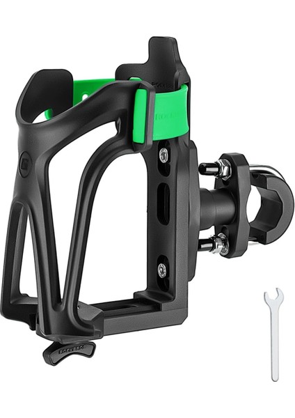 Rockbros Bisiklet Su Şişesi Tutucu Bisiklet Bardak Tutucu Motosiklet Bardak Tutucu, Gidona Uygun Şişe Boyutu Ayarlanabilir, Çerçeve Yeşil (Yurt Dışından)