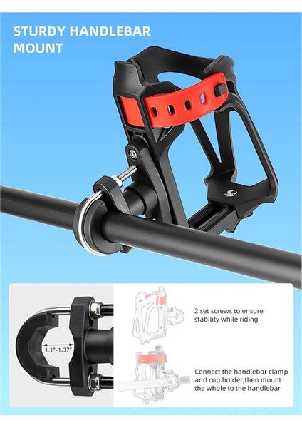 Rockbros Bisiklet Su Şişesi Tutucu Bisiklet Bardak Tutucu Motosiklet Bardak Tutucu, Gidona Uygun Şişe Boyutu Ayarlanabilir, Çerçeve Yeşil (Yurt Dışından) fiyatları