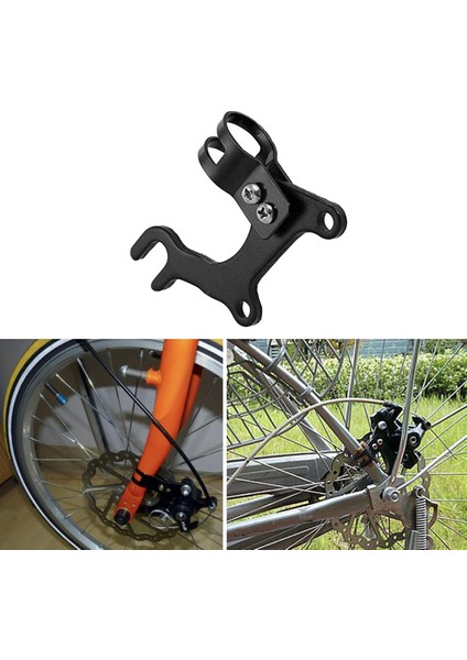 20/31.8mm Ayarlanabilir Mtb Bisiklet Disk Fren Braketi Dönüştürücü Çerçeve Adaptörü Montaj Tutucu (Yurt Dışından) fiyatları