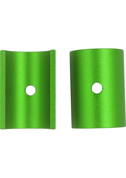 2 Adet Bisiklet Gidonu Shim 25.4-31.8 Alüminyum Alaşımlı Bisiklet Gidonu Gövde Shim Adaptörü, Yeşil (Yurt Dışından)