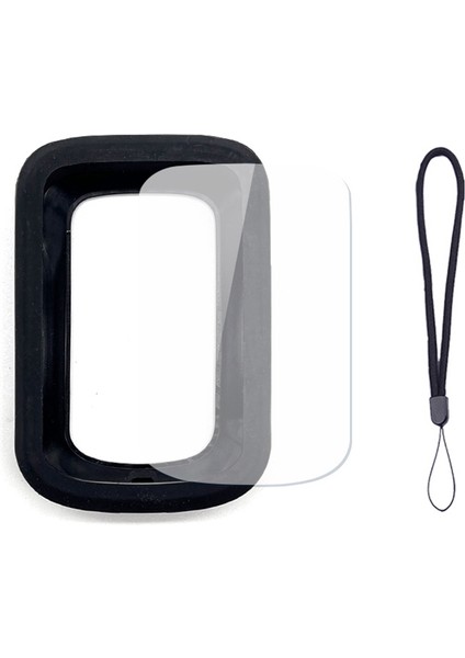 Bisiklet Silikon Koruyucu Kapak Igpsport BSC200 Gps Bisiklet Bilgisayarı Koruma Ekran Filmi Ile Kılıf, Siyah (Yurt Dışından)