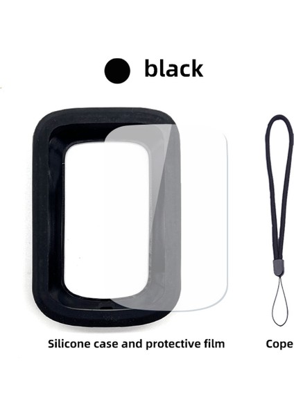 Bisiklet Silikon Koruyucu Kapak Igpsport BSC200 Gps Bisiklet Bilgisayarı Koruma Ekran Filmi Ile Kılıf, Siyah (Yurt Dışından) indirimleri