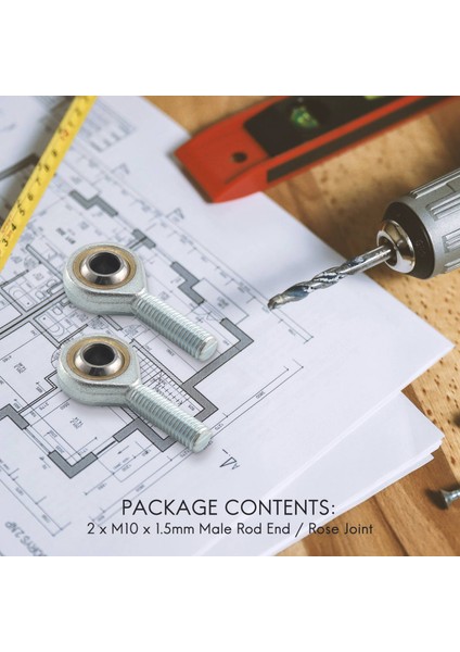 2 x M10 x 1,5 Erkek Rot Ucu Rot Bağlantısı Sağ Dişli 10MM Metrik Bronz SA10 (Yurt Dışından) indirimleri