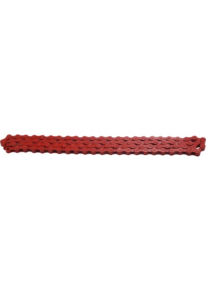 Bisiklet Mtb Bmx Yol Bisikleti 1/2 "x 1/8" Sabit Zincir Tek Hız 96 Bağlantı Kırmızı (Yurt Dışından)