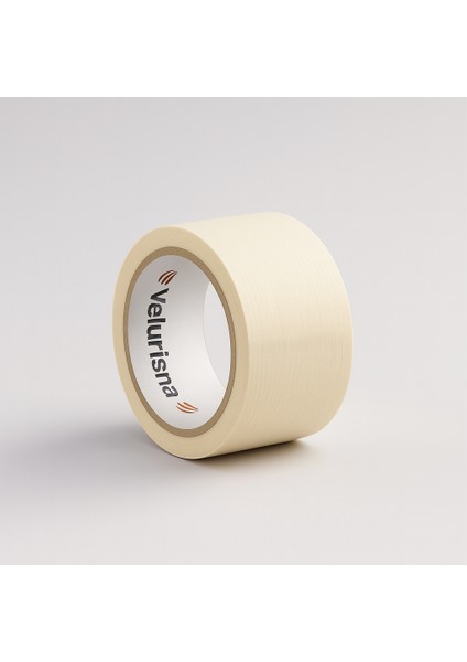 Maskeleme Bandı 25 Metre 48 mm Koruma Kağıt Bant Boya Tamir Ahşap Cam Metal Oto Yüzey Yüksek Kalite