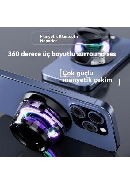 Açık Taşınabilir Mini Manyetik Emici Kablosuz Bluetooth Standı Küçük Stereo (Yurt Dışından) indirimleri