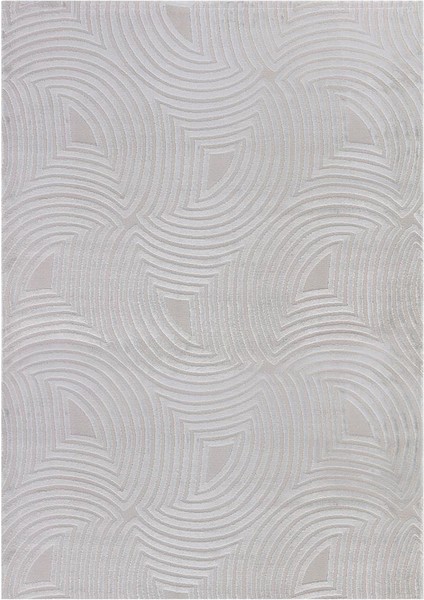 Kabartmalı Halı Dalga Desenli Iskandinav Bohem Tarzı Yumuşak Halı Gümüş Krem indirimleri