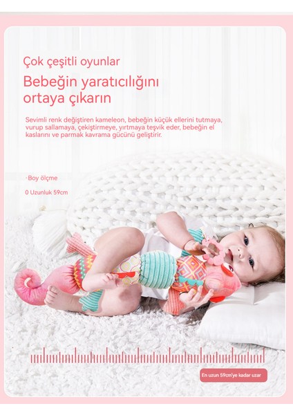 Bukalemun Uzun Boylu Yenidoğan Bebek Yatıştırıcı Bebek (Yurt Dışından) fırsatları