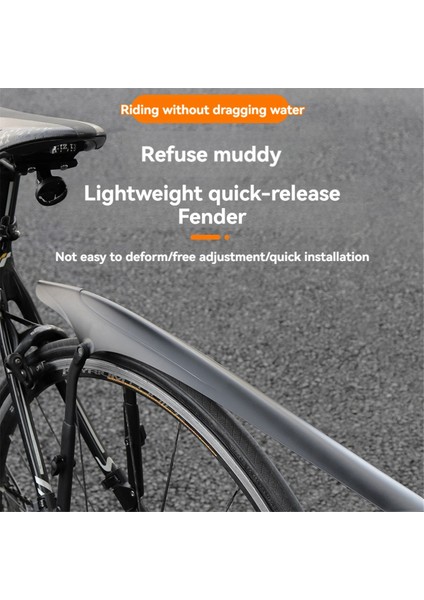 Yol Bisikleti Çamurluğu Ön Arka Bisiklet Çamurluğu Desteği Ayarlanabilir Kaymaz Bisiklet Çamur (Yurt Dışından) modelleri