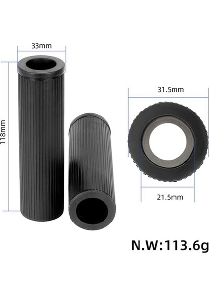 Evrensel Bisiklet 22MM Iç Çaplı Gidon Kapağı Delikten Fişli Silikon Gidon Kapağı, Kırmızı (Yurt Dışından) modelleri