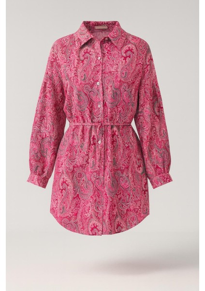 Etnik Desenli Bağlamalı Tunik modelleri