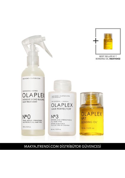 Healthy Hair Deluxe Rescue Kit - Bağ Güçlendirici & Parlaklaştırıcı & Yoğun Onarıcı Saç Bakım Seti