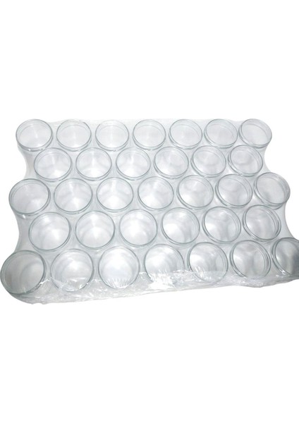 425 cc 33 Adet Cam Izmir Kavanoz (Paşabahçe Kapaklı) modelleri