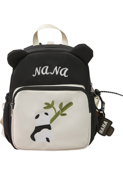 Karikatür Sevimli Küçük Panda Okul Çantası Anaokulu Omuz Çantası (Yurt Dışından)
