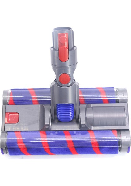 Dyson V7 V8 V10 V11 Elektrikli Süpürge Süpürge Silindir Başlığı Zemin Fırçası Aksesuarları Için Çift Zemin Fırçası Başlığı Alet Parçaları (Yurt Dışından)