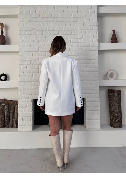 Tasarım Çift Kapaklı Blazer Ceket fırsatları