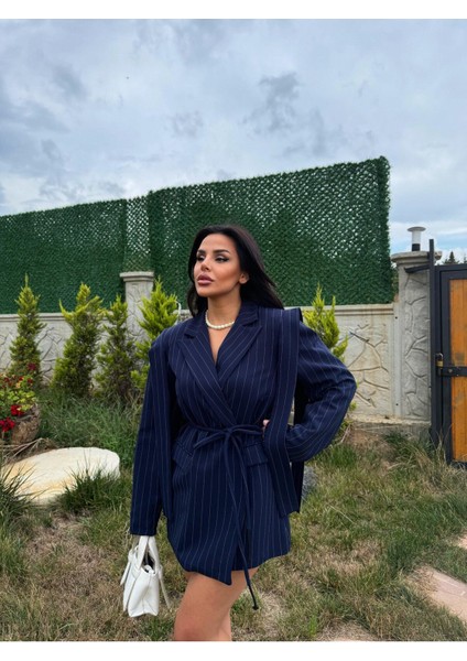 Tasarım Bağlamalı Oversize Blazer Ceket fiyatları