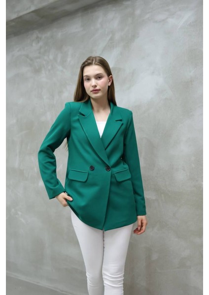 Kadın Tek Düğmeli Blazer Ceket fiyatları