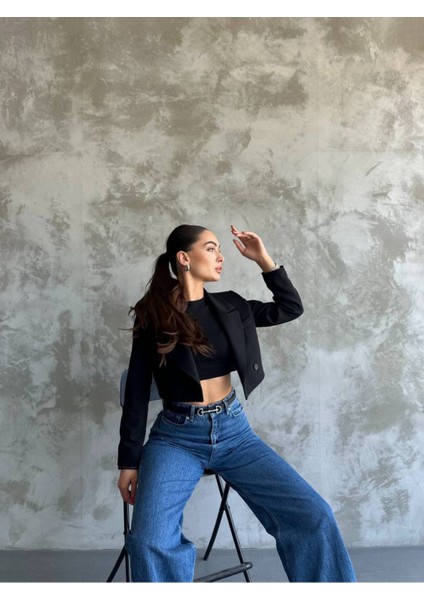 Crop Ceket