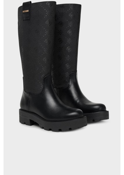 Yannis 4g Logolu Uzun Çizme FLFYNNFAL11 Bayan Çizme Flfynn FAL11 Black fiyatları