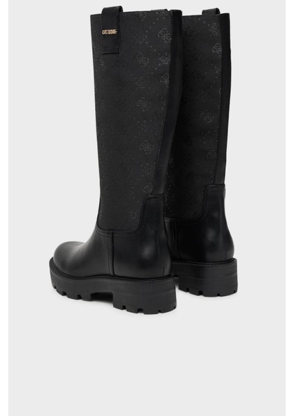 Yannis 4g Logolu Uzun Çizme FLFYNNFAL11 Bayan Çizme Flfynn FAL11 Black modelleri