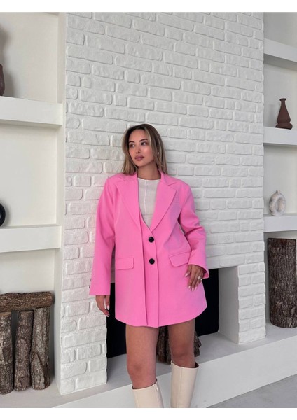 Tasarım Çift Kapaklı Blazer Ceket fırsatları