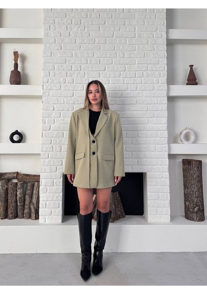 Tasarım Çift Kapaklı Blazer Ceket fiyatları