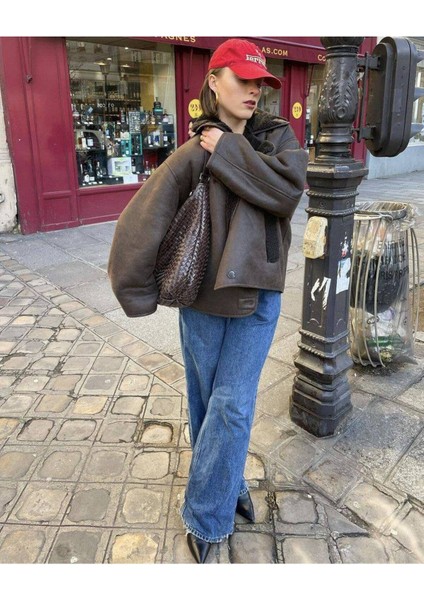 Kadın Siyah Oversize Ceket fırsatları