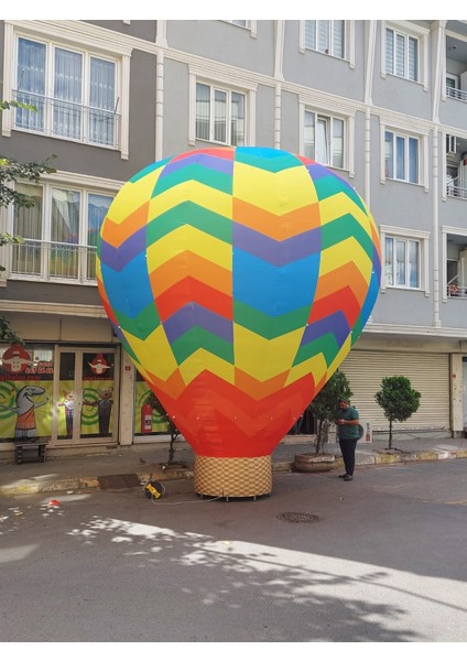 Kapadokya Yer Balonu – Size Özel Tasarım (Oxford Kumaş, 3–6 Metre Seçenekleri)