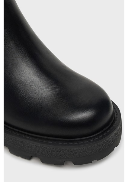 Yannis 4g Logolu Uzun Çizme FLFYNNFAL11 Bayan Çizme Flfynn FAL11 Black