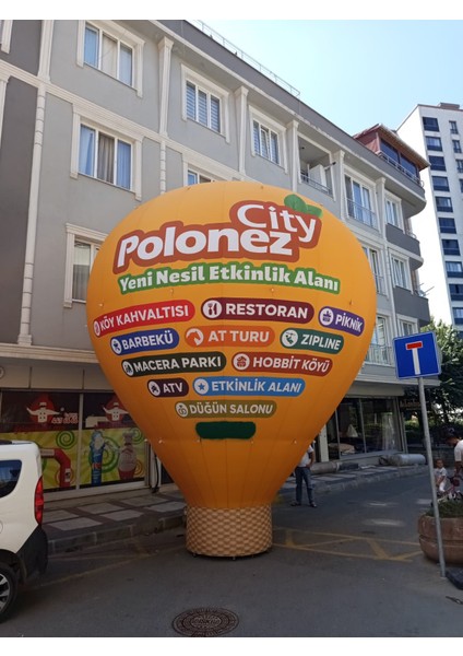 Kapadokya Yer Balonu – Size Özel Tasarım (Oxford Kumaş, 3–6 Metre Seçenekleri)