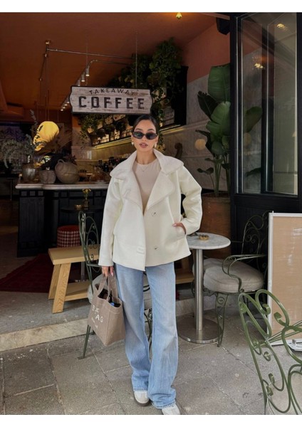 Kadın Siyah Oversize Ceket