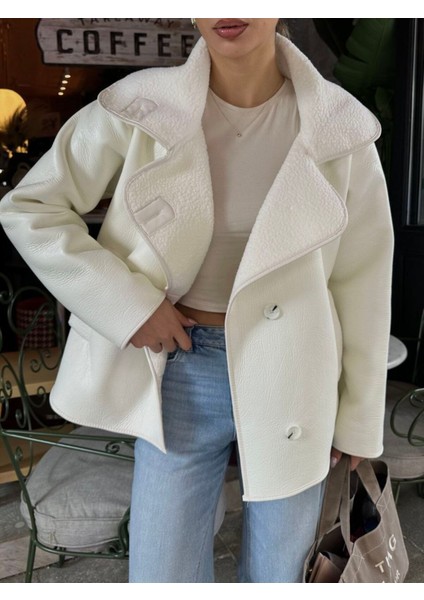 Kadın Siyah Oversize Ceket