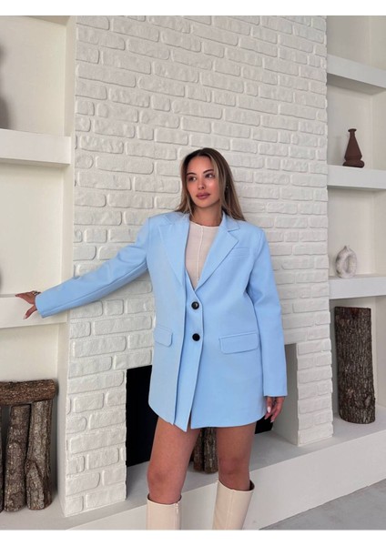 Tasarım Çift Kapaklı Blazer Ceket fırsatları