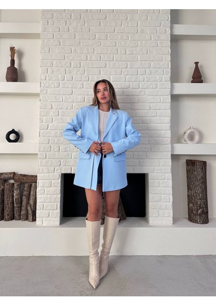 Tasarım Çift Kapaklı Blazer Ceket indirimleri