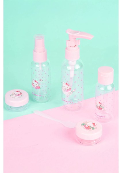 Sanrio Lisanslı Seyahat Şişe Seti (5 Adet)