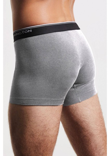Pamuklu Gri Boxer modelleri