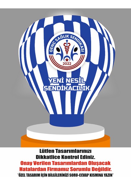 Kapadokya Yer Balonu – Size Özel Tasarım (Oxford Kumaş, 3–6 Metre Seçenekleri) fiyatları