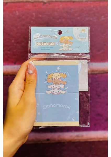 Sanrio Lisanslı Standlı Not Defteri - Cinnamoroll
