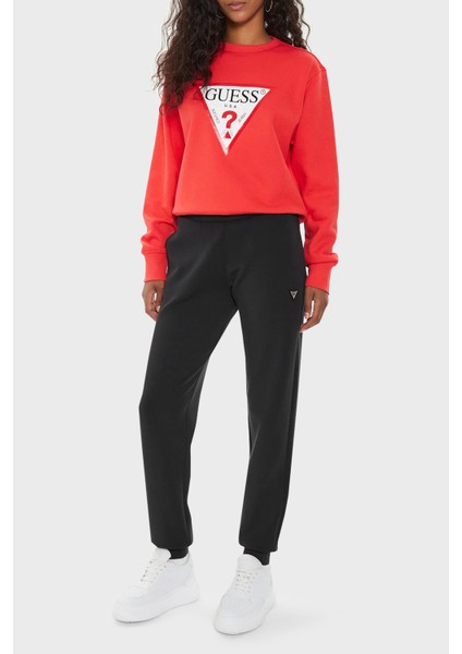 Olympe Steç Modal Regular Fit Yüksek Bel Lastikli Paça Jogger Pantolon V4YB08KCAY2 Bayan Pantolon V4YB08 Kcay2 Jblk modelleri